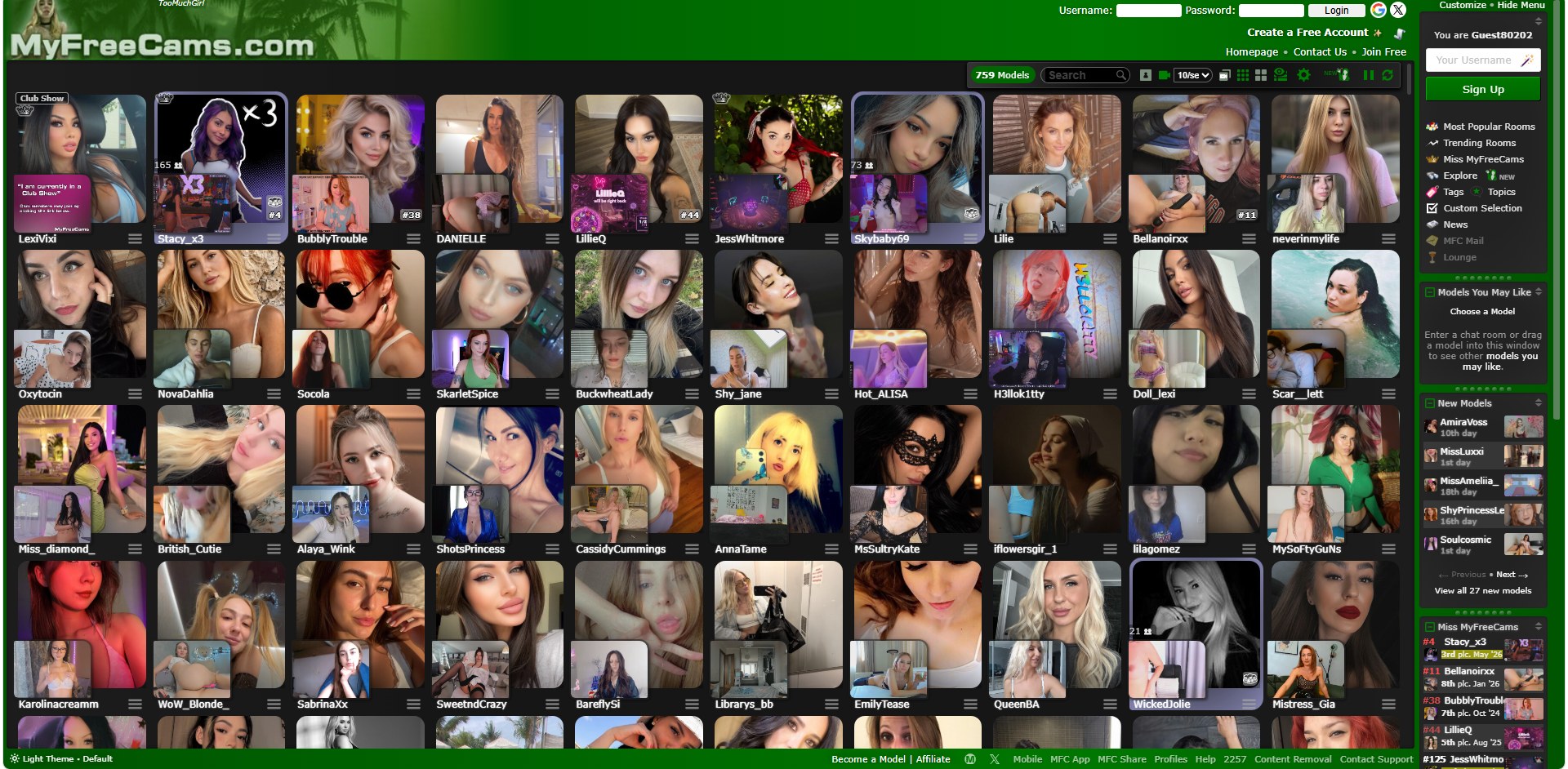 MyFreeCams preview